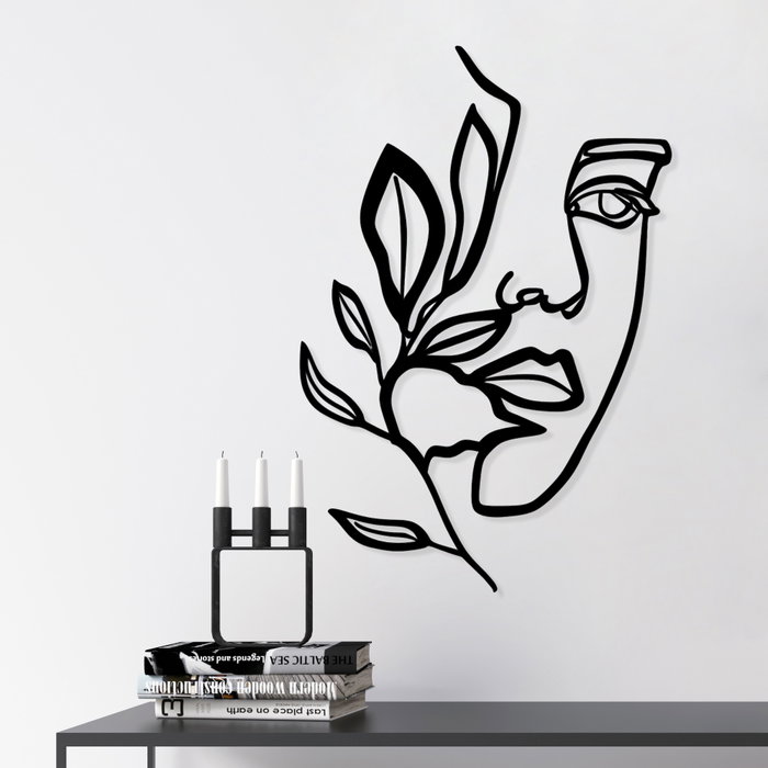 Wallity Woman Face Behind The Branch Wallity Woman Face Behind The Branch